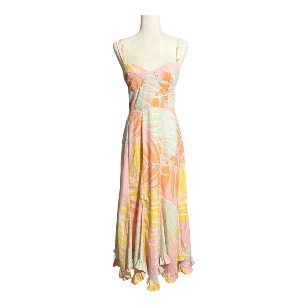 Hutch Soft Pastel Maxi Dress Size 8  KK0720